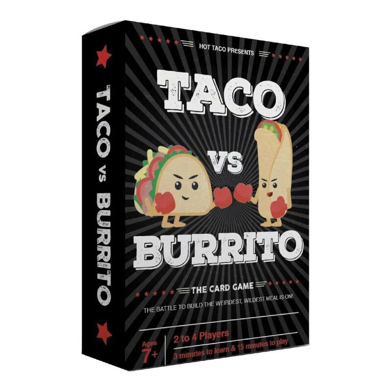 Hot Taco Taco Vs Burrito The Card Game