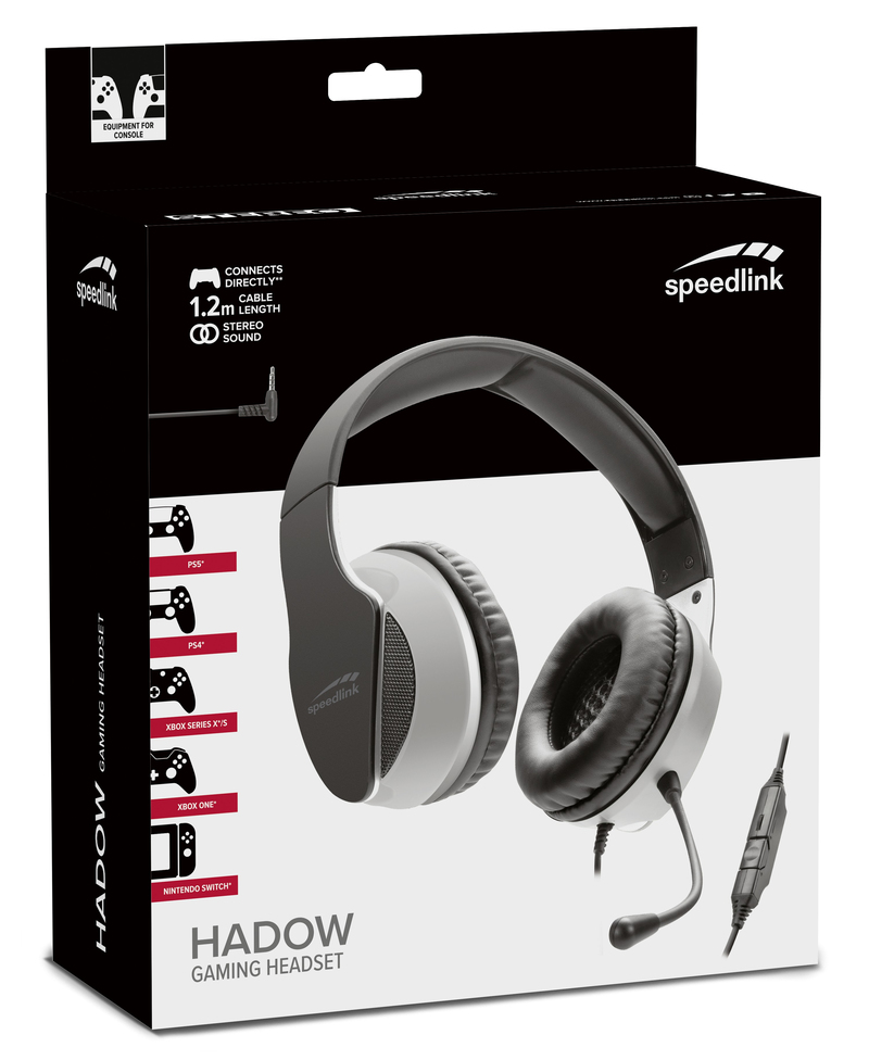 Speedlink Hadow Gaming Headset - Black